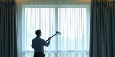 Commercial curtain stain removal service springbank-vic hotels offices restaurants